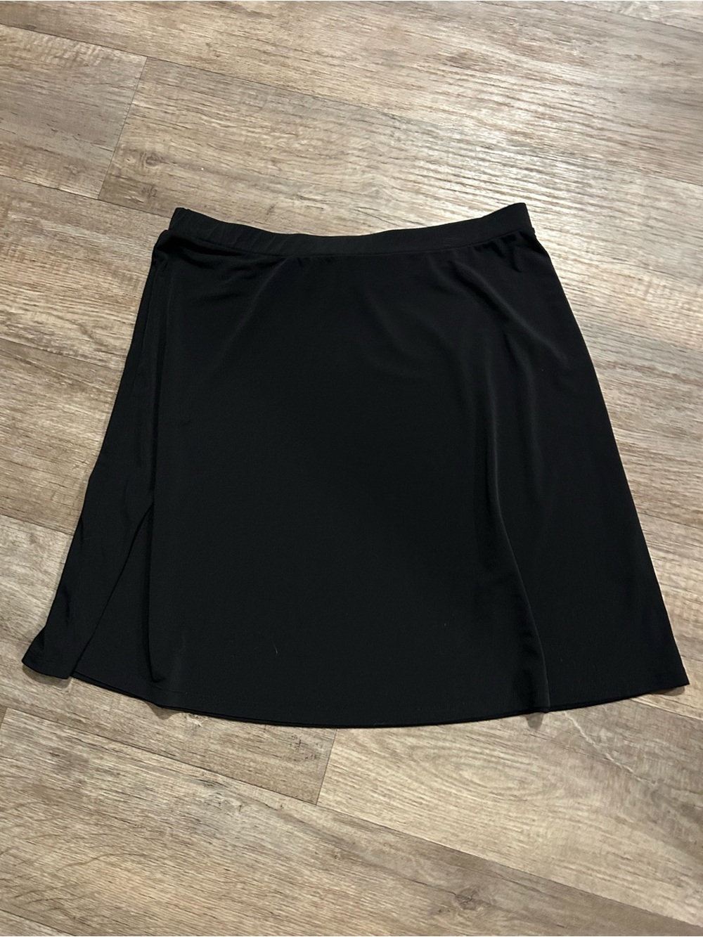 Black New York & Company Y2K polyester & spandex skirt in XL